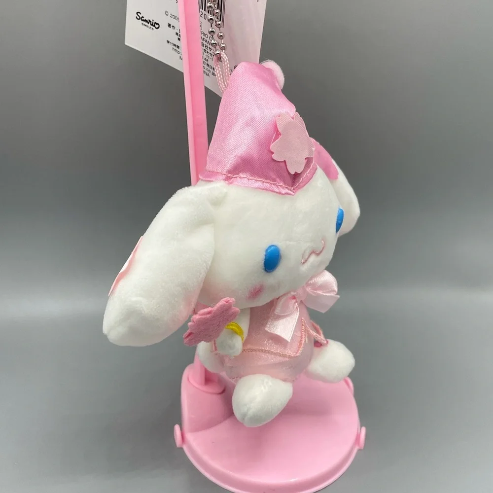 Angel Wings Cinnamoroll Plush Keychain - Picture 2 of 5
